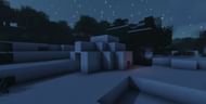 Shown: An Igloo spotted on the edge of a Snowy Tundra biome (Image via Minecraft)